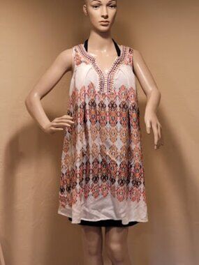 Size Small Umgee Sleeveless Swing Flowy Tunic